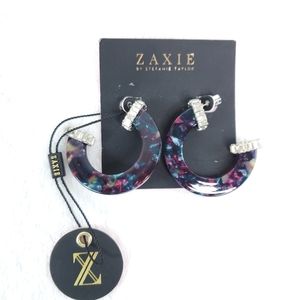 Zaxie Stefanie Taylor Confetti Hoop Earrings